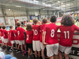 Mit zwei Mannschaften war der Kinderhort Bartolino beim Fußballturnier der Kinderhorte im Stadtteil vertreten