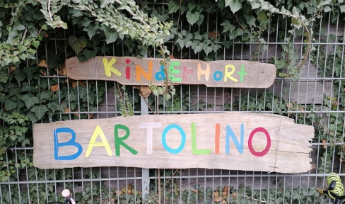 Eingang zum Kinderhort Bartolino von Don Bosco Nürnberg