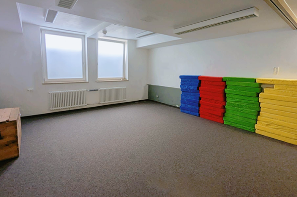Bewegungsraum im Kinderhort Bartolino