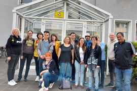 Studenten aus der Jakob Akademie in Prag zu Besuch im Don Bosco Jugendwerk Nürnberg.