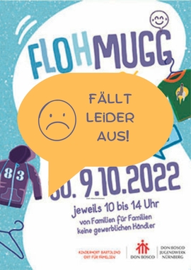 Absage: FlohMugg am 9. Oktober 2022 entfällt